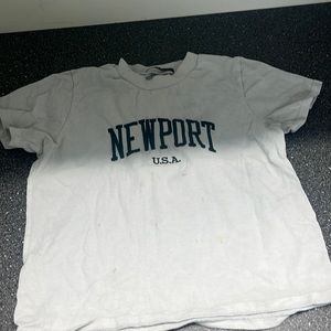 Size small from brandy Melville cute Newport ca T-shirt